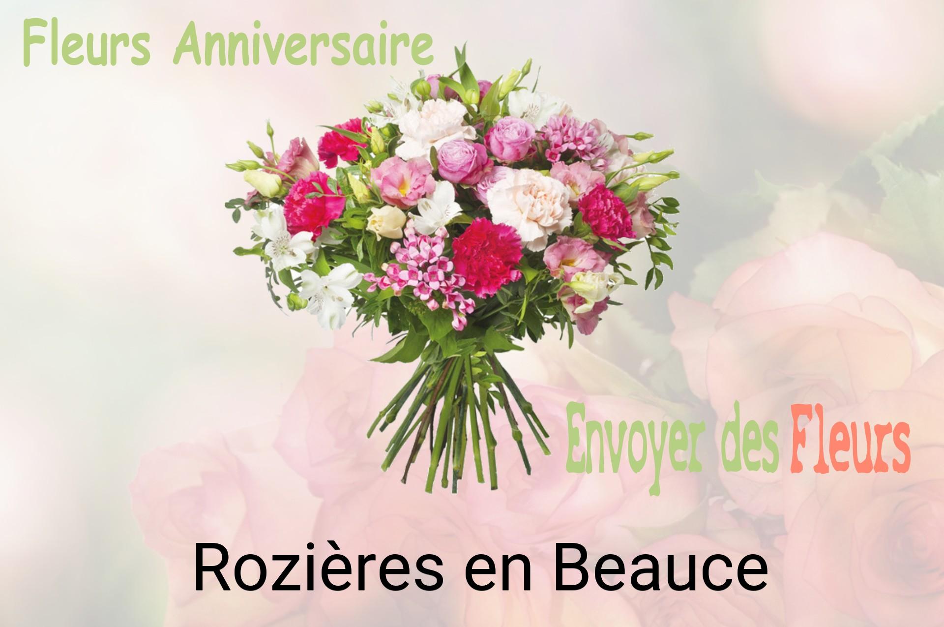 Bouquet de fleurs d’anniversaire livré à Rozières-en-Beauce